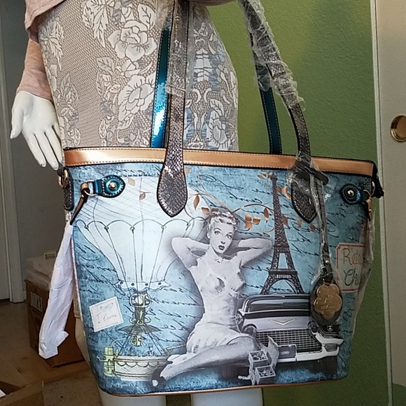 Arosa  handbag  Vintage  paris  DESIGN  NWT$88 - Picture 8 of 8